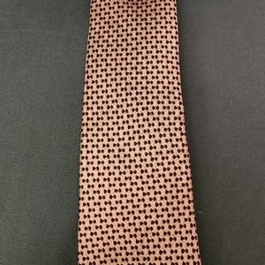 Christian Dior 100% Silk red black and gray.. fabric from Italy